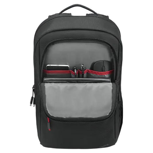 Lenovo ThinkPad Essential (Eco) Notebook carrying backpack - 16 - black with red