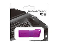 Kingston Memoria USB 64GB USB3.2 EXODIA PURPLE