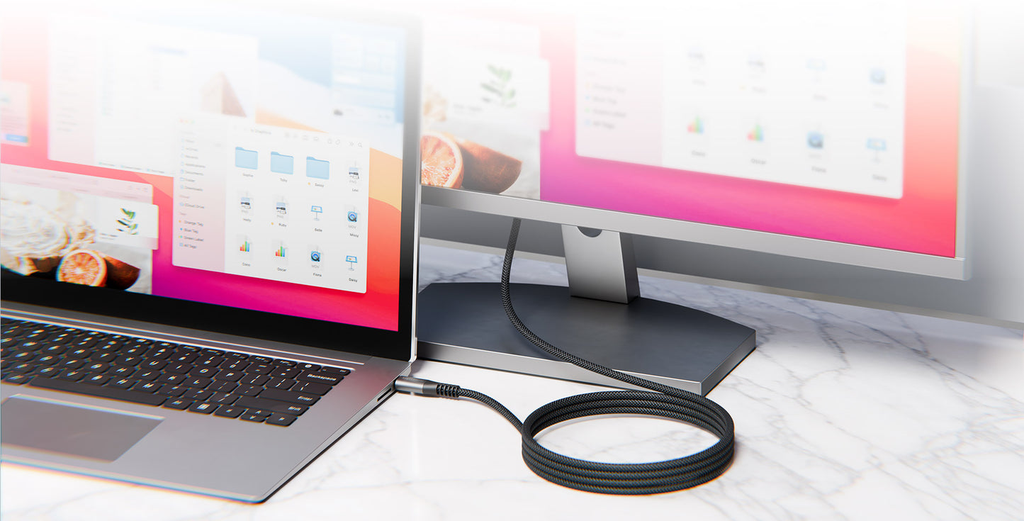 Klip Xtreme Cable - Klip Xtreme Cable Trenzado USB-C PowerGo 3 METROS