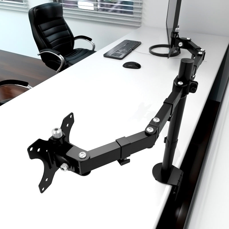 Klip Xtreme Accessories - Klip Xtreme Soporte 2 Monitores