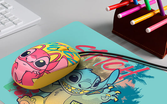 Xtech Mouse - Xtech Mouse Pad Lilo y Stitch Azul XTA-D100ST