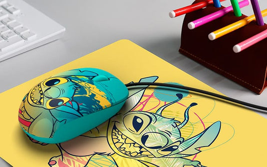Xtech Mouse - Xtech Mouse Pad Lilo y Stitch Amarillo XTA-D10