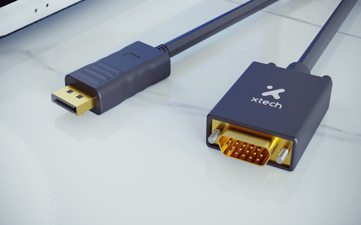 Xtech Cables -Xtech Cbl Dis Pt m to VGA m XTC-377