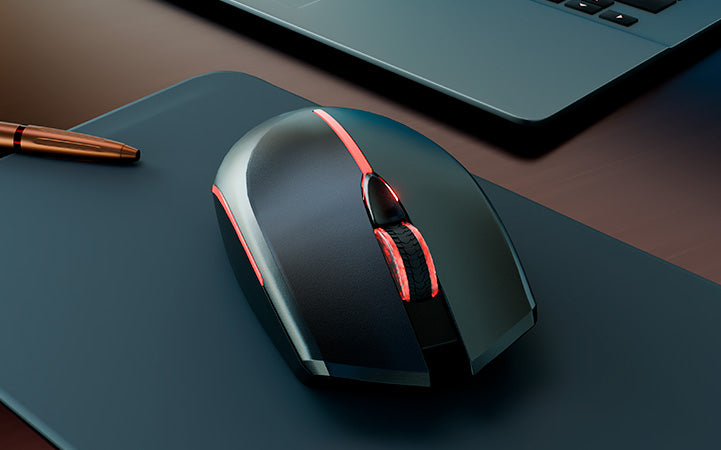 Xtech Mice - Xtech Mse Wls with light 2.4 GHz 4-button 3200d