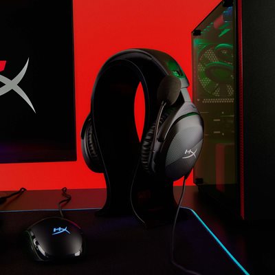 HyperX Cloud Stinger 2 Gaming - headset - full size - wired - 3.5 mm jack - black - for Victus by HP
