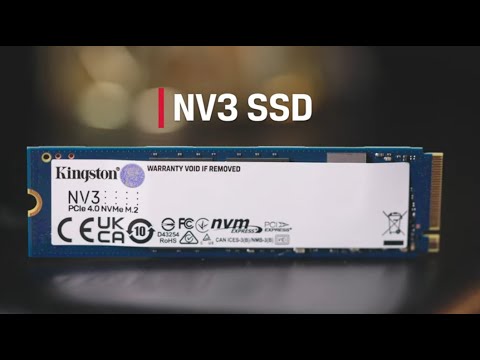 Kingston SSD Interno 1TB M.2 2280 NV3 NVME PCIE 4.0