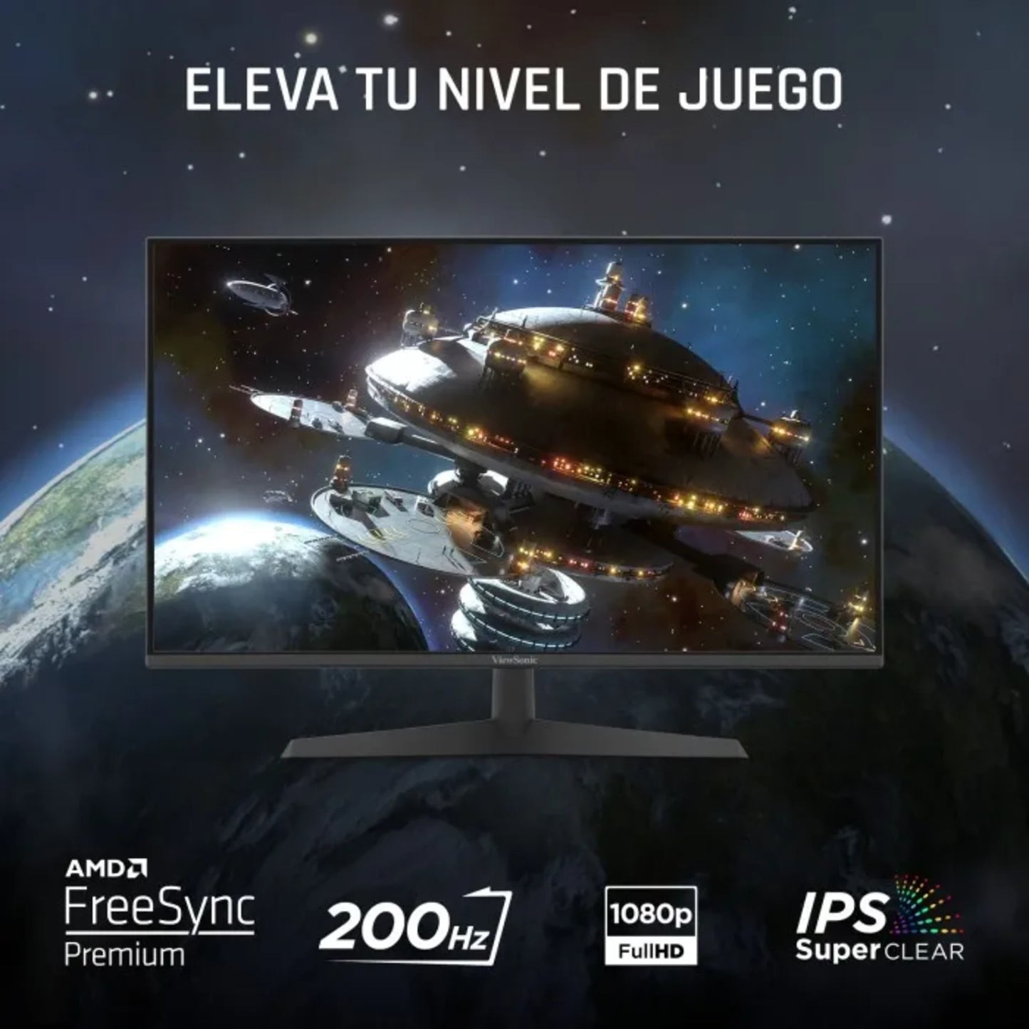 VIEWSONIC Monitor 24"VX2429 IPS/200HZ /HDMI/DP/1MS