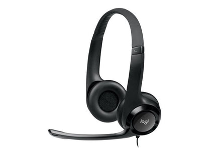 Logitech Audifono H390 USB Negro