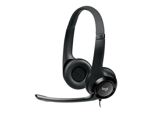 Logitech Audifono H390 USB Negro