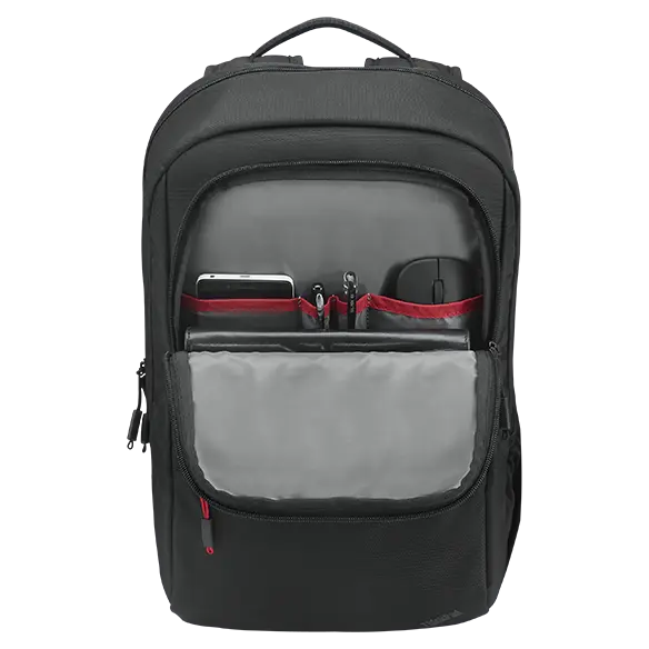 Lenovo ThinkPad Essential (Eco) Notebook carrying backpack - 16 - black with red