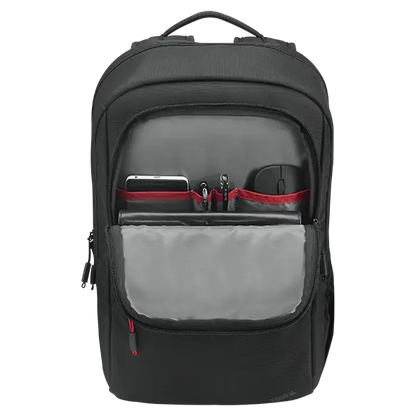 Lenovo ThinkPad Essential (Eco) Notebook carrying backpack - 16 - black with red
