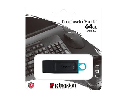Kingston Memoria USB 64GB USB 3.0 DataTraveler Exodia