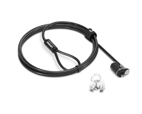 Lenovo NanoSaver Essential Security cable lock - 1.5 m - for ThinkBook 14s Yoga G2 IAP ThinkPad L13