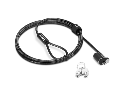 Lenovo NanoSaver Essential Security cable lock - 1.5 m - for ThinkBook 14s Yoga G2 IAP ThinkPad L13