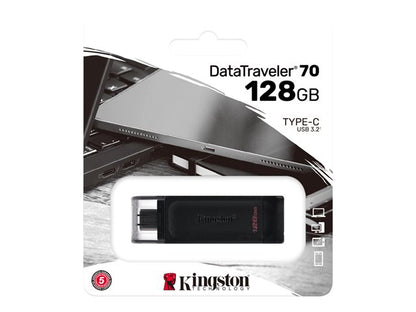 Kingston Memoria USB 128GB USB-C DataTraveler 70