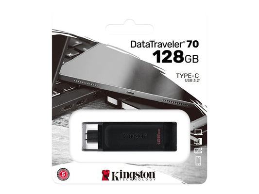 Kingston Memoria USB 128GB USB-C DataTraveler 70