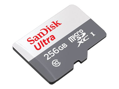 SanDisk Tarjeta de Memoria 256GB MIcroSDXC ULTRA w/adapter U