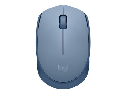 Logitech Mouse Inalambrico M170 Celeste