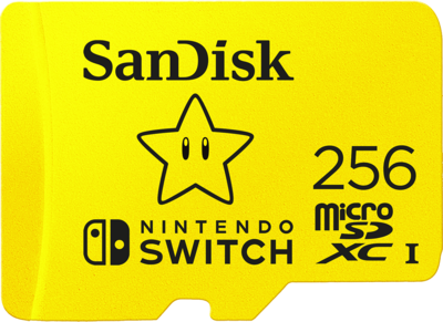 SanDisk Tarjeta de Memoria 256GB MicroSDXC Nintendo Switch U