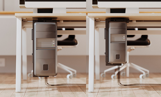 Xtech XTA-600 — Soporte Universal para PC/UPS (Bajo Escritorio o Pared)