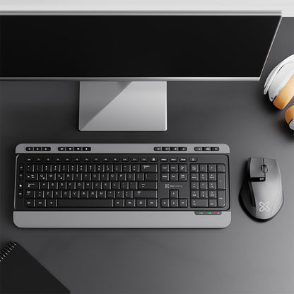 Klip Xtreme Mouse - Klip Xtreme Combo Teclado Mouse inalambrico