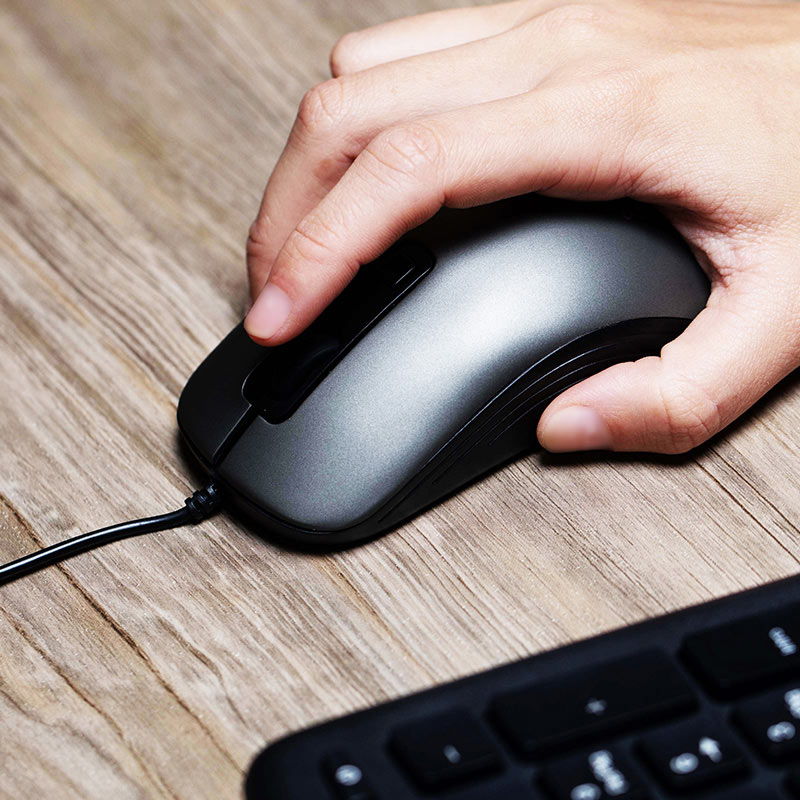 Klip Xtreme Mouse - KlipX mouse con sensor optico USB 1000/1