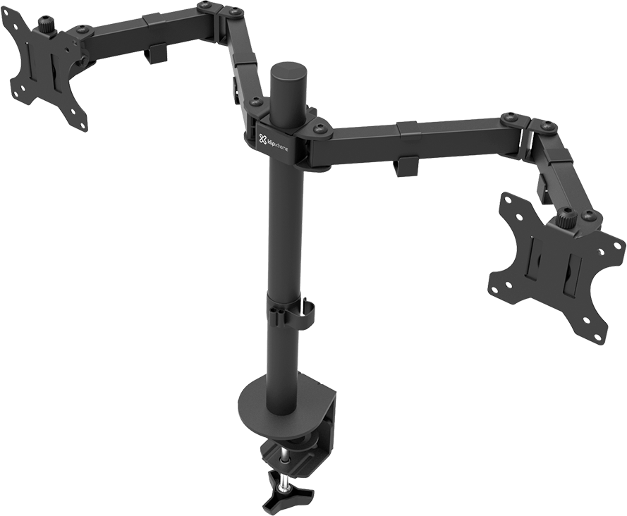 Klip Xtreme Accessories - Klip Xtreme Soporte 2 Monitores