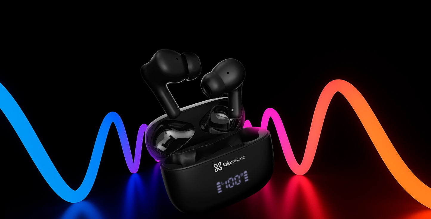 Klip Xtreme Audifonos TWS EdgeBuds Ultra Negro KTE-850BK
