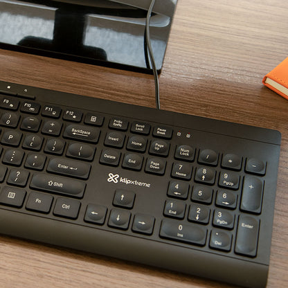 Klip Xtreme Cable - Klip Xtreme Teclado Multimedia con cable
