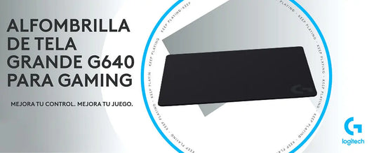 Logitech Mousepad Gamer G640 Tela Negro