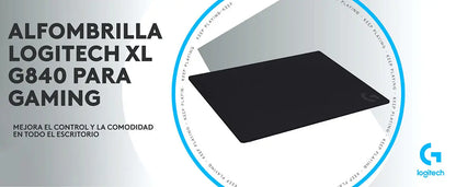 Logitech Mousepad Gamer G840 XL Negro