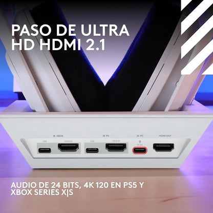 Logitech Audifono Gamer Inal Astro A50 X Lightspeed Blanco