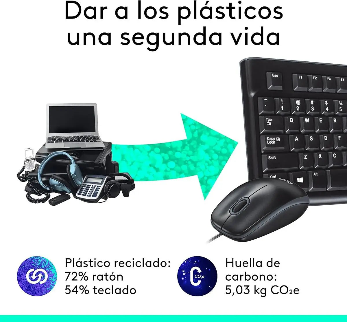Logitech Combo MK120 Espanol