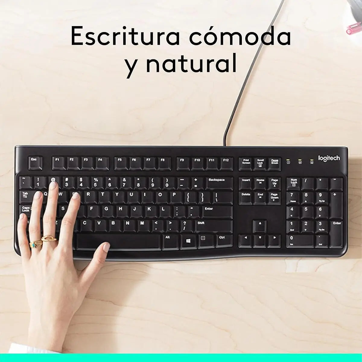 Logitech Teclado K120 Espanol