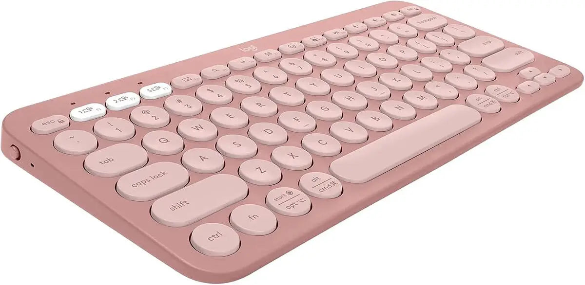 Logitech Teclado inalambrico Pebble Keys 2 K380s Rosado