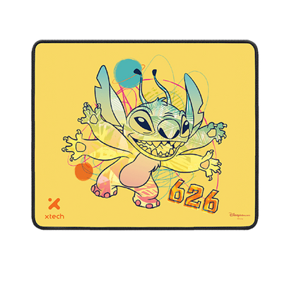 Xtech Mouse - Xtech Mouse Pad Lilo y Stitch Amarillo XTA-D10