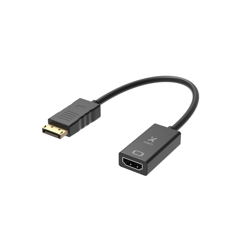 Xtech Adaptador - Xtech Adaptador Display Port (M) a HDMI (H)