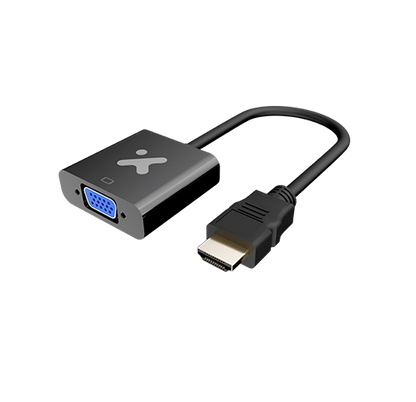 Xtech-Video Adapter HDMI male to VGA female Black XTC-384