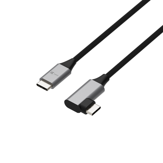 Xtech Cable - Xtech USB-C 2.0m to m cable with right-angle