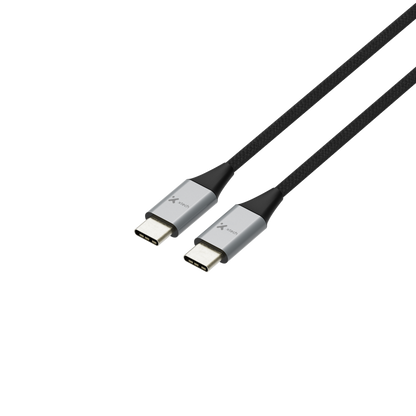 Xtech Cable - Xtech USB-C 2.0 male to male cable 3.66m braid