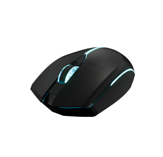 Xtech Mice - Xtech Mse Wls with light 2.4 GHz 4-button 3200d