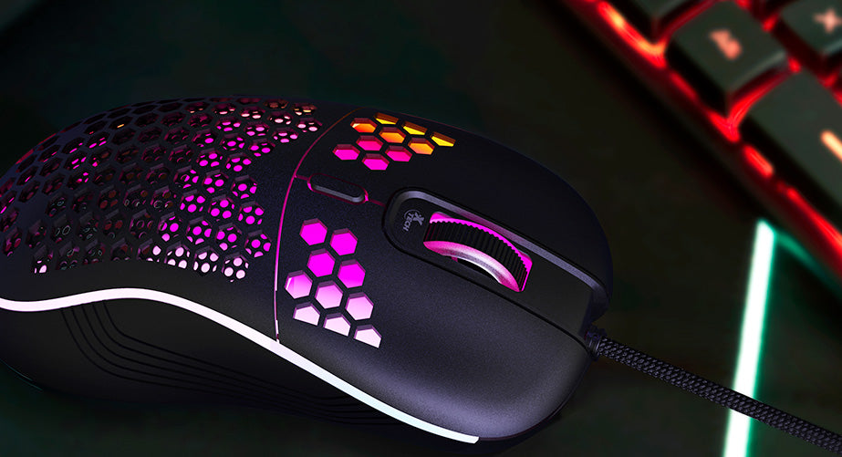 Xtech mouse gaming 6 botones hasta 3200DPI USB