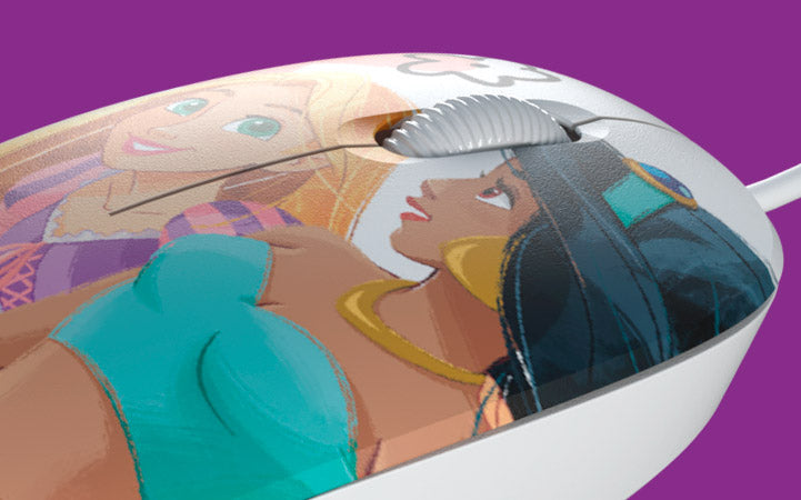 Xtech Mouse - Xtech Disney Princess Wired mouse 1200dpi XTM-