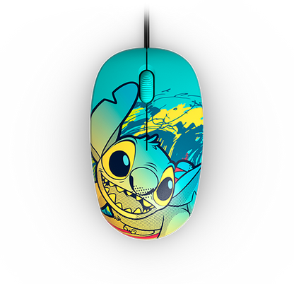 Xtech Mouse - Xtech Disney Stich Wired mouse 1200dpi Blue XT