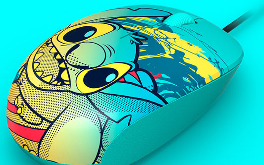 Xtech Mouse - Xtech Disney Stich Wired mouse 1200dpi Blue XT