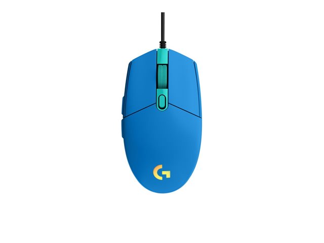 Logitech Mouse Gamer G203 Lightsync Azul