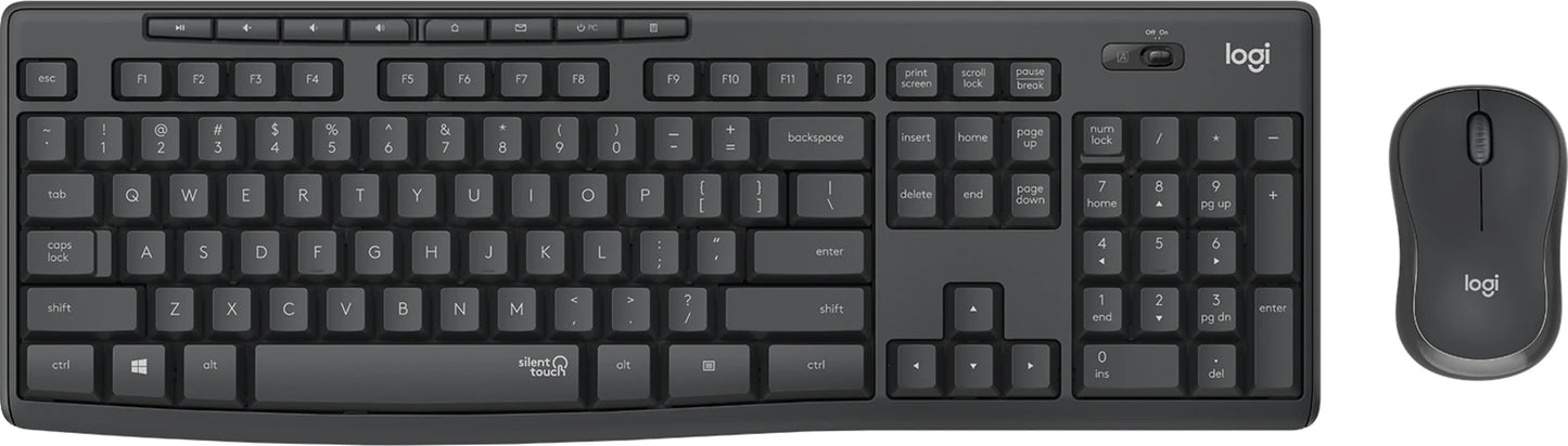 Logitech Combo inalambrico MK295 Silent Espanol