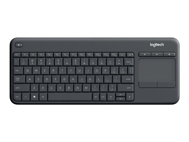 Logitech Teclado inalambrico con touchpad K400 Plus Espanol