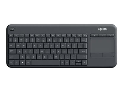 Logitech Teclado inalambrico con touchpad K400 Plus Espanol