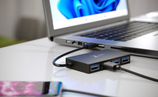 Xtech XTC-391 — Concentrador USB 3.0 de 4 Puertos Universal